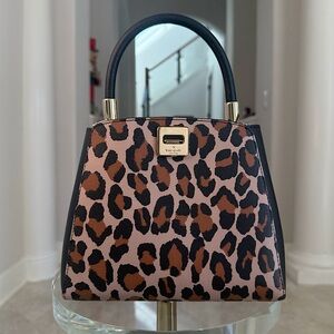 🌟SOLD🌟 NWT Kate Spade New York Phoebe Small Spotted Leopard Top Handle Satchel